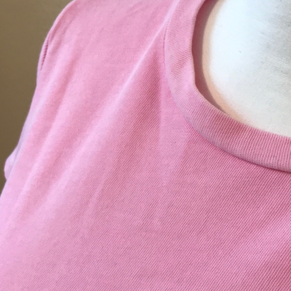 Gap Pink Cotton Crop Tee - Picture 3 of 12